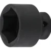 BGS Kraft-Steckschlüssel-Einsatz Sechskant Antrieb Innenvierkant 12,5 mm (1/2") SW 33 mm - 5205-33