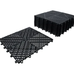 BGS Kunststoff-Fliesen-Satz Klick-System 400 x 400 x 18 mm 10-tlg. - 74546
