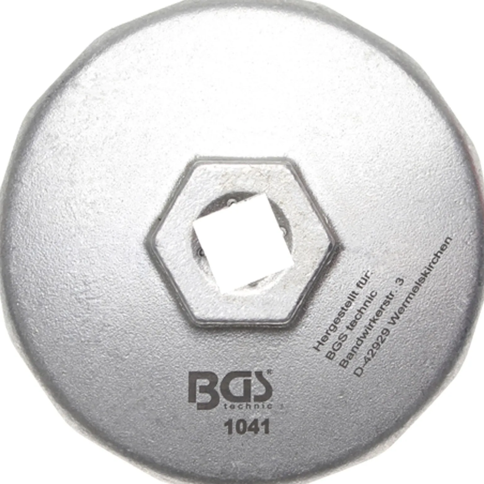 BGS Ölfilterschlüssel 14-kant Ø 74 mm für Audi / BMW / Mercedes-Benz / Opel / VW - 1041