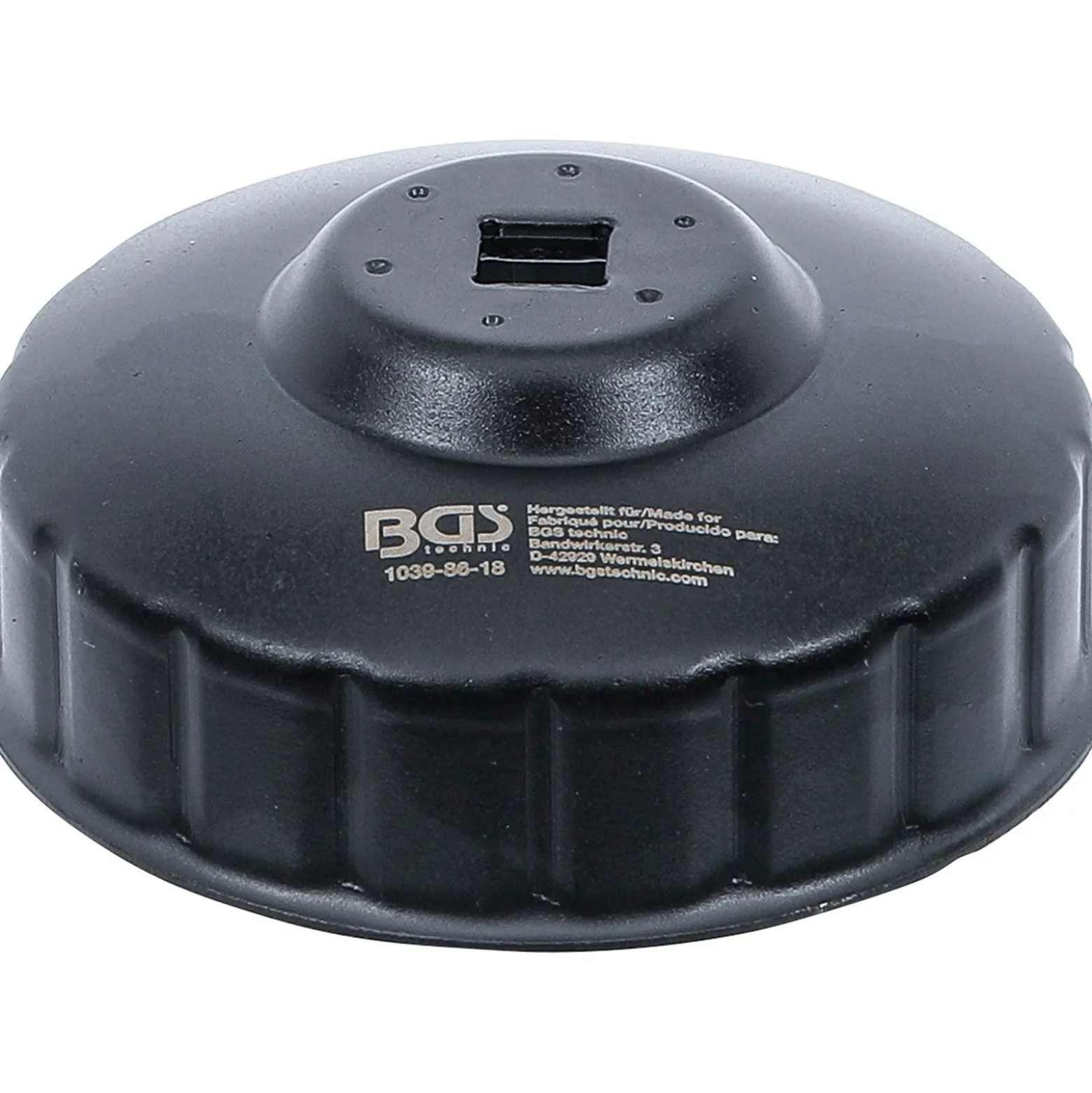 BGS Ölfilterschlüssel 18-kant Ø 86 mm für Audi / PSA / Renault / VW - 1039-86-18