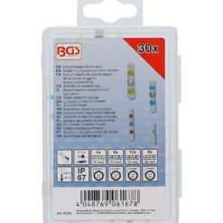BGS Lötverbinder-Sortiment mit Schrumpfschlauch 30tlg. - 85222