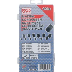 BGS Madenschrauben-Sortiment 160tlg. - 14135
