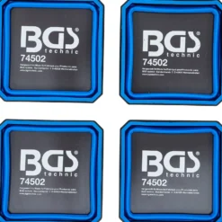 BGS Magnet-Haftschalen-Satz Silikon faltbar 115 x 115 x 50 mm 4tlg. - 74502