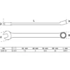 BGS Maul-Ringschlüssel extra lang SW 12 mm - 1228-12