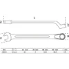 BGS Maul-Ringschlüssel gekröpft SW 12 mm - 30112