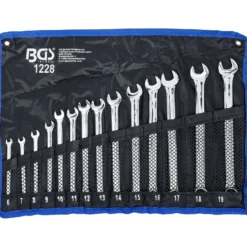 BGS Maul-Ringschlüssel-Satz extra lang SW 6 - 19 mm 14tlg. - 1228