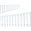 BGS Maul-Ringschlüssel-Satz Zollgrößen SW 1/4" - 1.1/4" 25tlg. - 9473