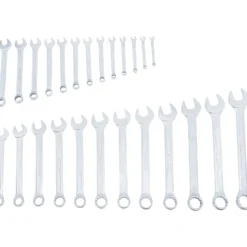 BGS Maul-Ringschlüssel-Satz Zollgrößen SW 1/4" - 1.1/4" 25tlg. - 9473