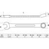 BGS Maul-Ringschlüssel SW 13/16" - 30197