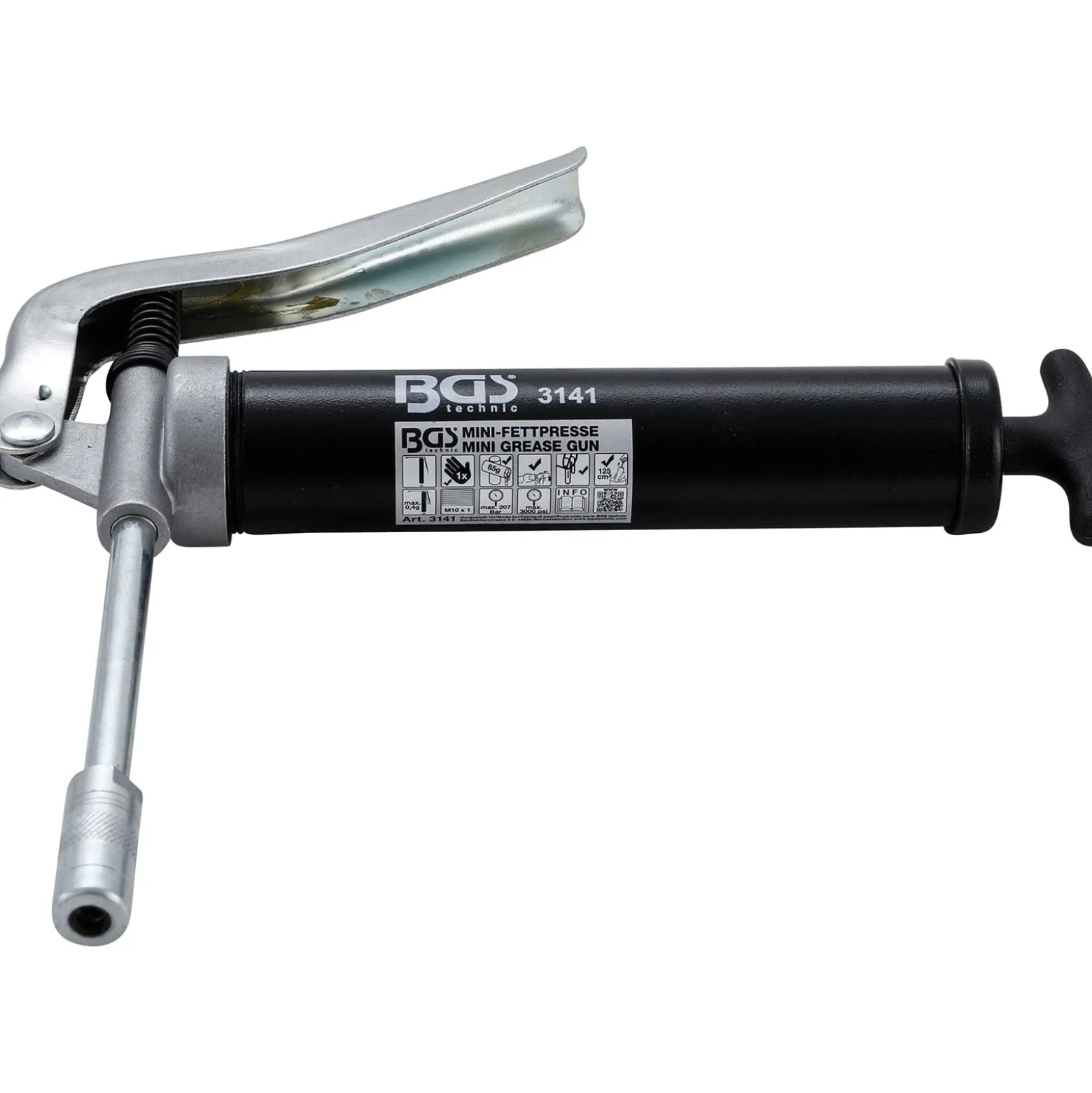 BGS Mini-Fettpresse 125 cm³ - 3141