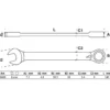 BGS Ratschenring-Maulschlüssel umschaltbar SW 8 mm - 6608