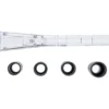 BGS Saugaufsatz für Druckluft-Reinigungspistole klein mit 4 Adaptern für Art. 70150 - 70151