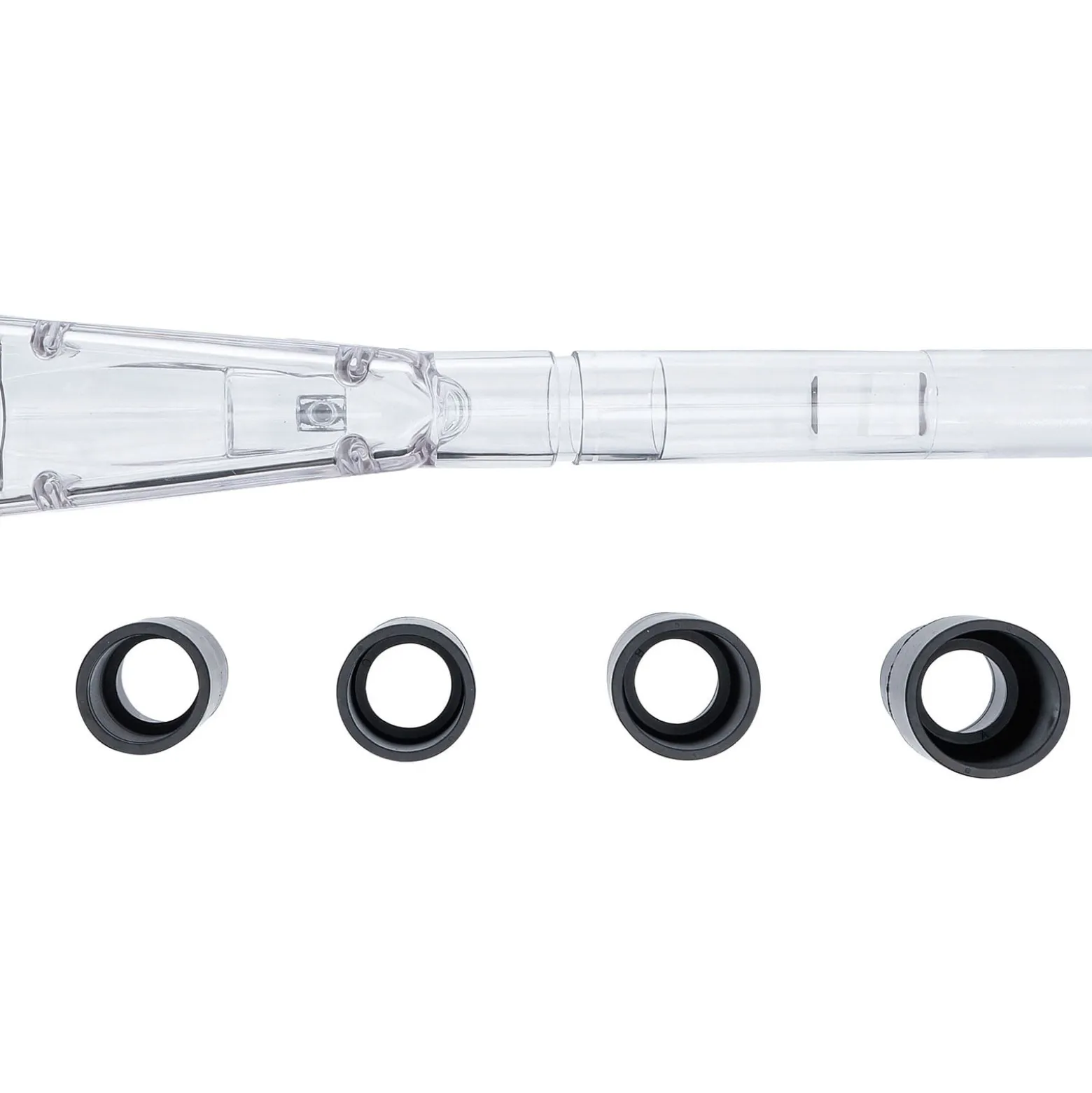 BGS Saugaufsatz für Druckluft-Reinigungspistole klein mit 4 Adaptern für Art. 70150 - 70151