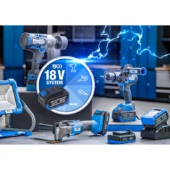 BGS Schnell-Ladegerät 2,5 A 18 V - 7380