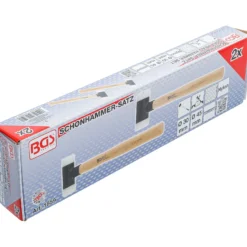 BGS Schonhammer-Satz Hickory-Stiel rückschlagfrei Ø 30 / 45 mm 300 / 550 g 2tlg. - 1859