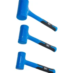 BGS Schonhammer-Satz rückschlagfrei Ø 47 / 55 / 65 mm 450 / 765 / 1.275 g 3tlg. - 74442