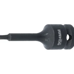 BGS Schraubenausdreher Antrieb Innenvierkant 12,5 mm (1/2") für defekten Innensechskant 4 mm - 7004-4
