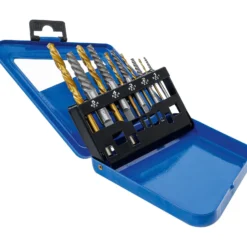 BGS Schraubenausdreher- & Linksbohrer-Satz HSS titan-nitriert 2 - 7,5 mm 10tlg. - 6780