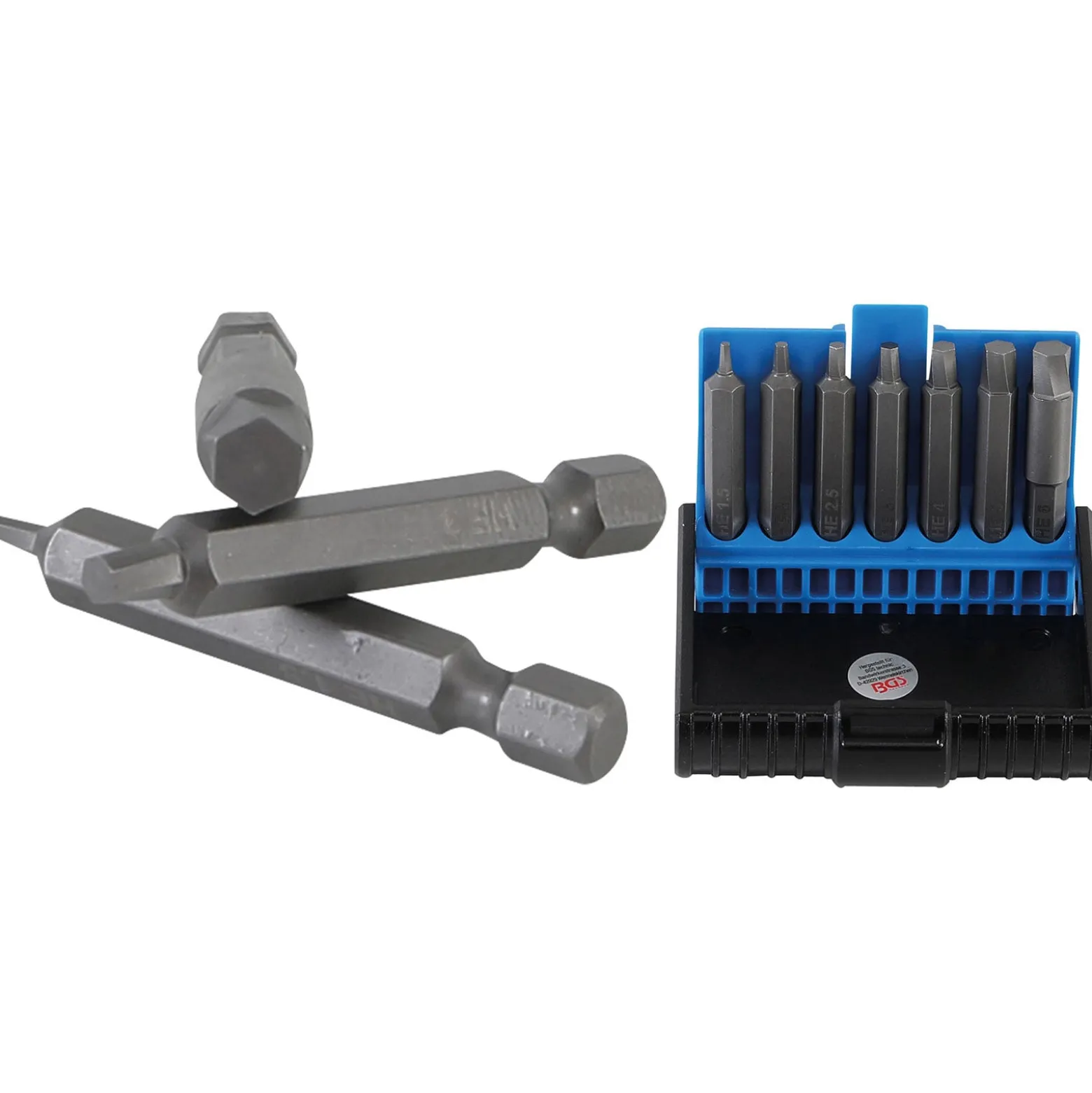 BGS Schraubenausdreher-Satz für defekten Innensechskant 1,5 - 6 mm 7tlg. - 5289