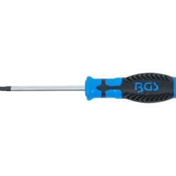BGS Schraubendreher T-Profil (für Torx) mit Bohrung T27 Klingenlänge 100 mm - 7849-T27