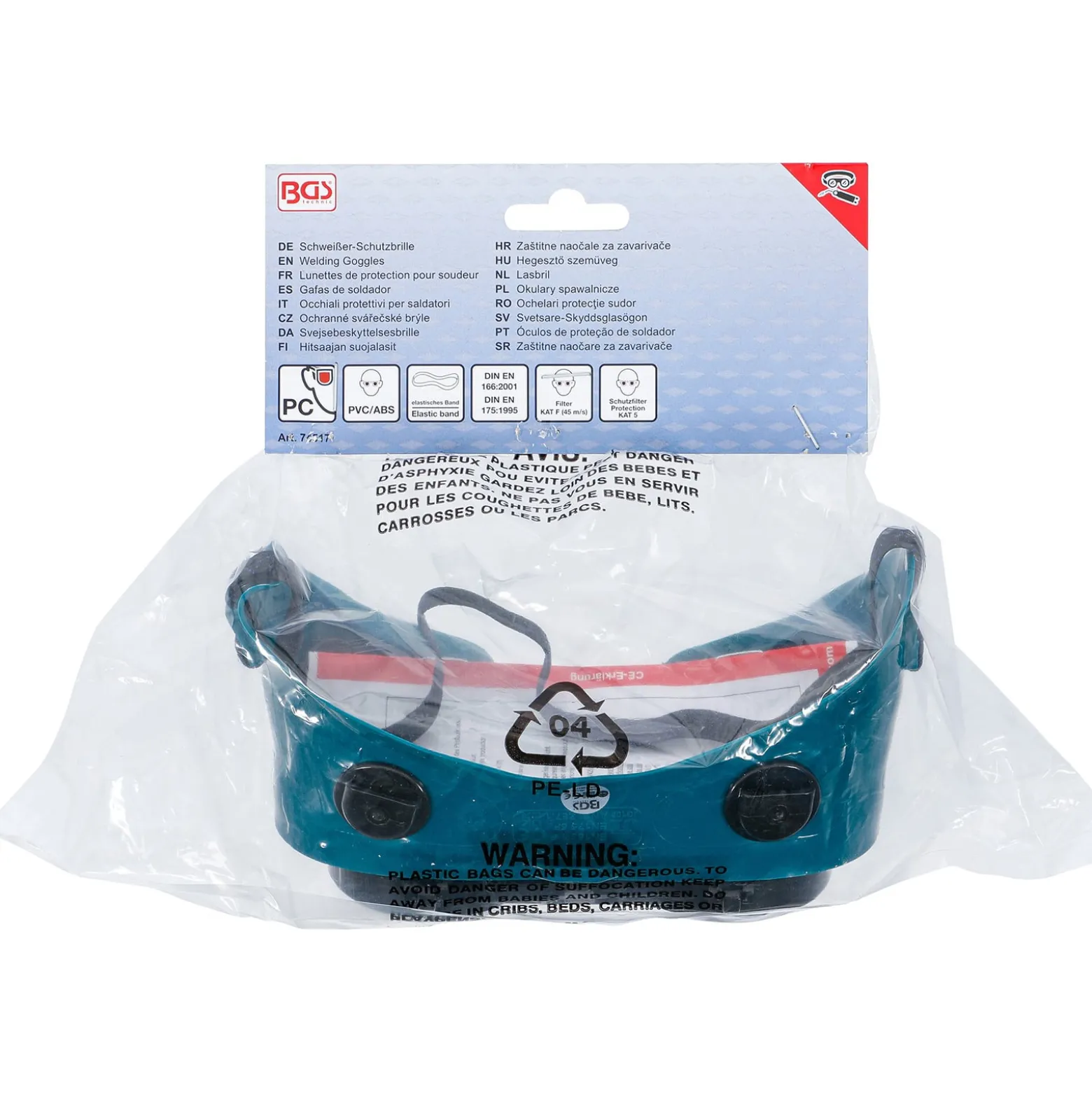 BGS Schweißer-Schutzbrille - 74517