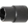 BGS Spiral-Profil-Steckschlüssel-Einsatz / Schraubenausdreher Antrieb Innenvierkant 10 mm (3/8") SW 13 mm - 5273