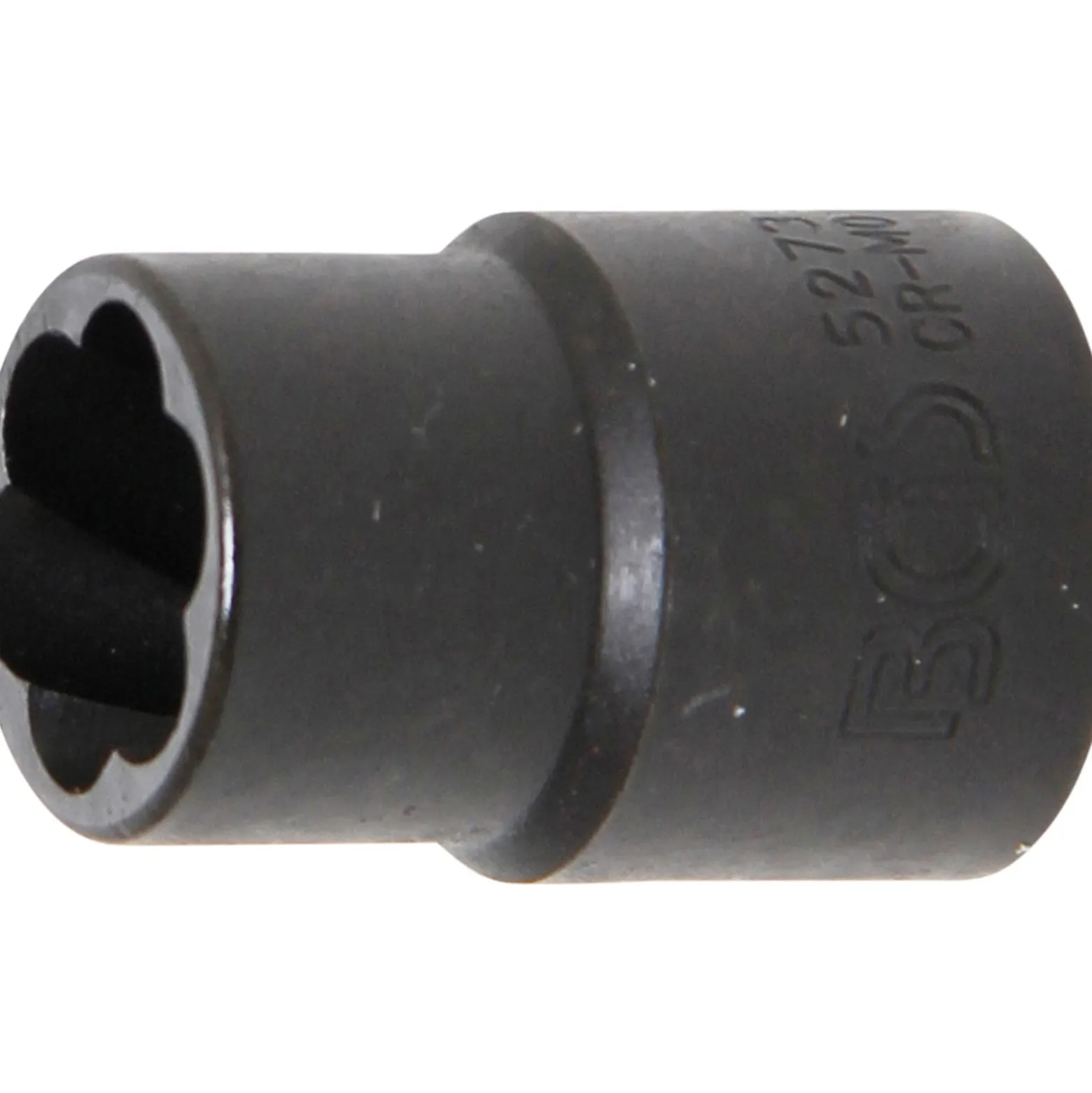 BGS Spiral-Profil-Steckschlüssel-Einsatz / Schraubenausdreher Antrieb Innenvierkant 10 mm (3/8") SW 13 mm - 5273