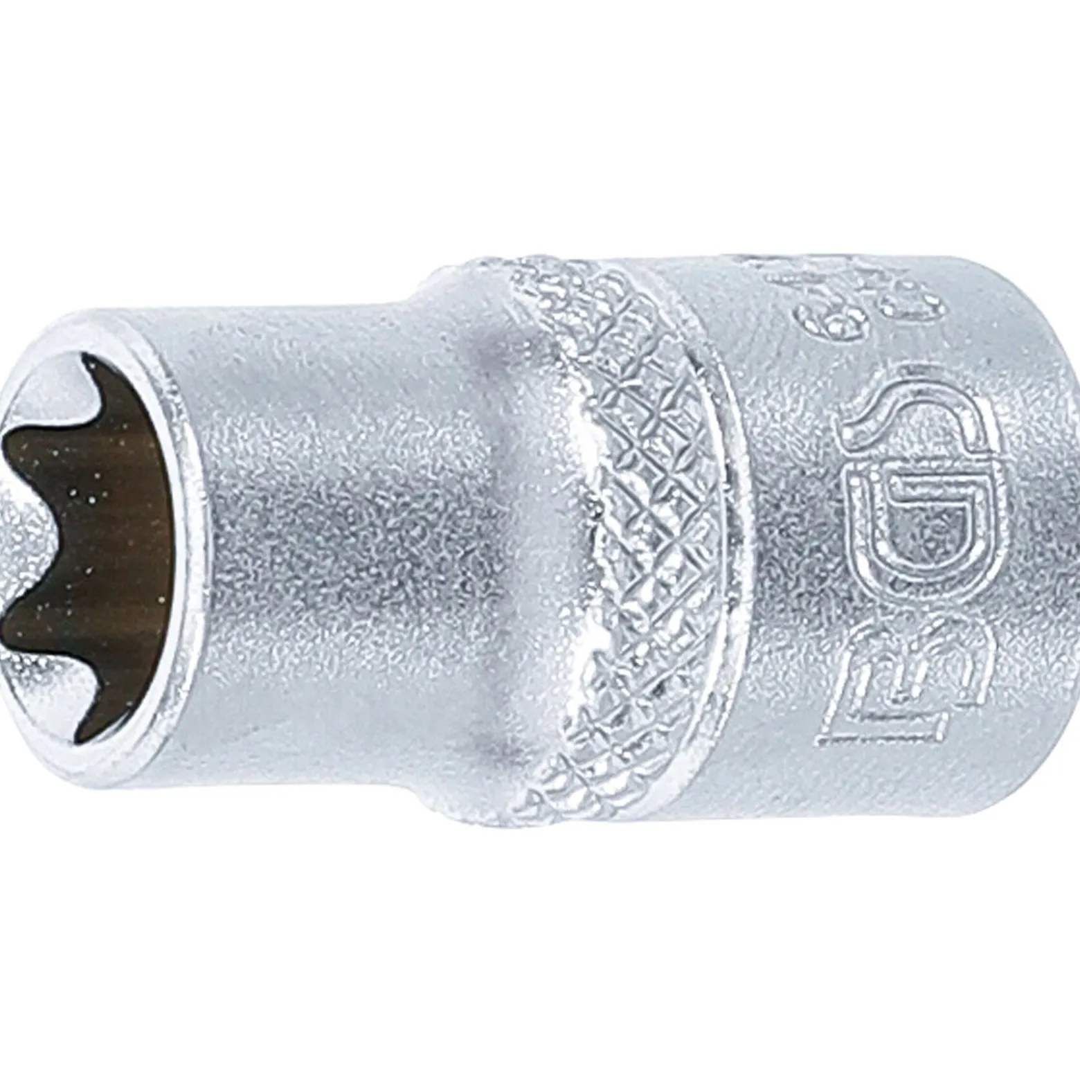 BGS Steckschlüssel-Einsatz E-Profil Antrieb Innenvierkant 6,3 mm (1/4") SW E10 - 6430
