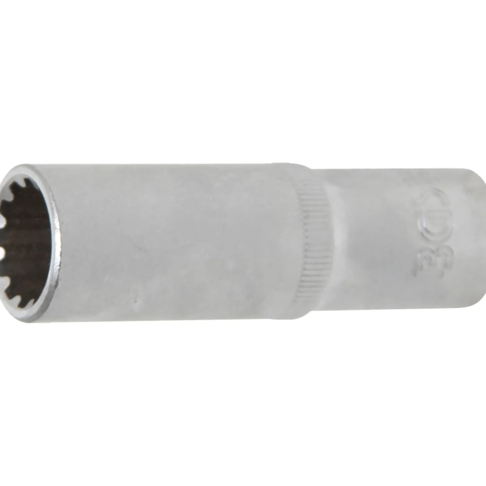 BGS Steckschlüssel-Einsatz Gear Lock tief Antrieb Innenvierkant 12,5 mm (1/2") SW 16 mm - 10256