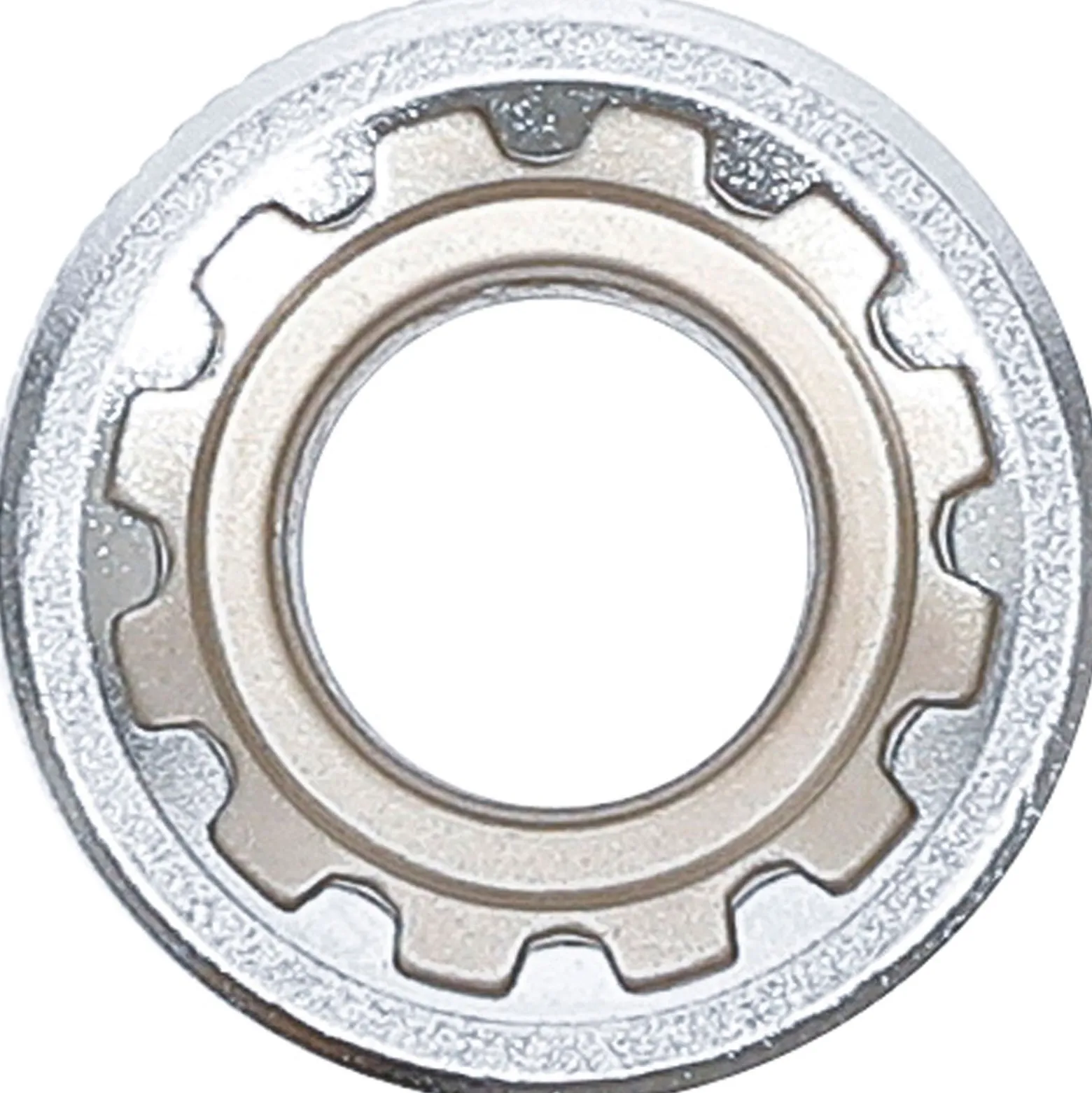 BGS Steckschlüssel-Einsatz Gear Lock Antrieb Innenvierkant 10 mm (3/8") SW 13 mm - 10313