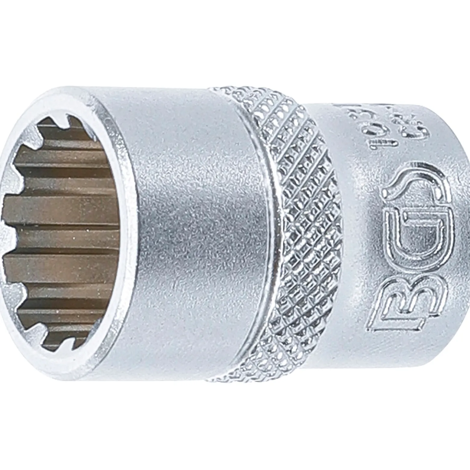 BGS Steckschlüssel-Einsatz Gear Lock Antrieb Innenvierkant 10 mm (3/8") SW 13 mm - 10313