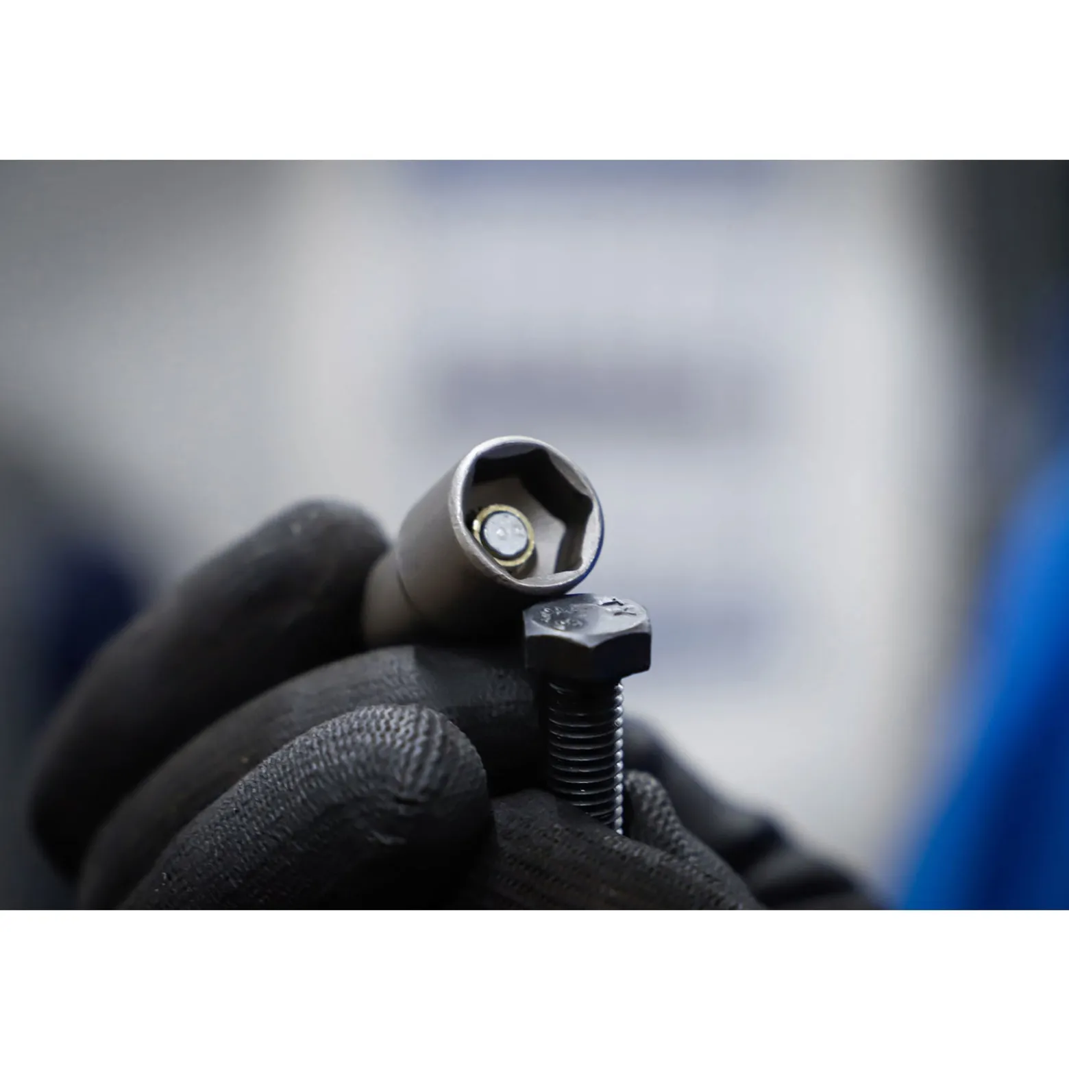BGS Steckschlüssel-Einsatz-Satz Sechskant extra lang Antrieb Außensechskant 6,3 mm (1/4") für Bohrmaschinen SW 6 - 13 mm 8tlg. - 2759