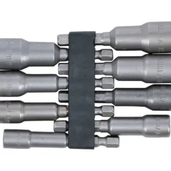 BGS Steckschlüssel-Einsatz-Satz Sechskant Antrieb Außensechskant 6,3 mm (1/4") SW 6 - 13 mm 8tlg. - 2758