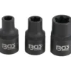 BGS Steckschlüssel-Einsatz-Satz Keil-Profil (für RIBE) M6S / M8S / M12S 3tlg. - 9336