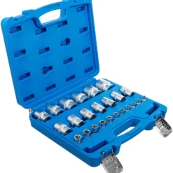 BGS Steckschlüssel-Einsatz-Satz Sechskant Antriebe Innenvierkant 6,3 mm (1/4