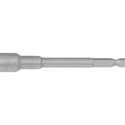 BGS Steckschlüssel-Einsatz Sechskant extra lang für Bohrmaschinen Antrieb Außensechskant 6,3 mm (1/4") SW 10 mm - 2766
