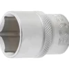 BGS Steckschlüssel-Einsatz Sechskant Antrieb Innenvierkant 12,5 mm (1/2") SW 22 mm - 2922