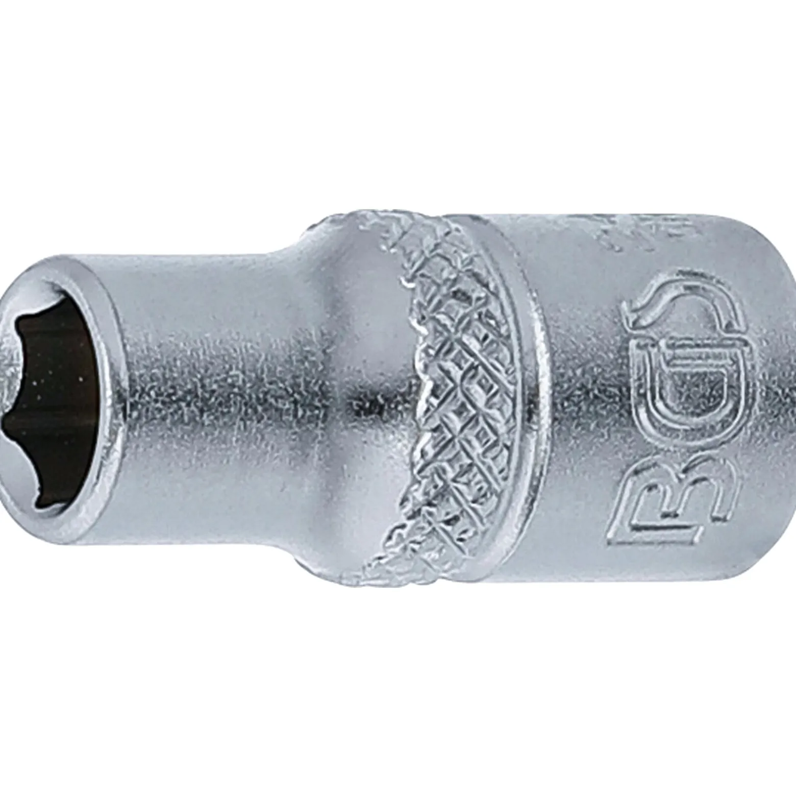 BGS Steckschlüssel-Einsatz Sechskant Antrieb Innenvierkant 6,3 mm (1/4") SW 6 mm - 2478