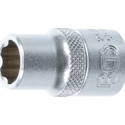 BGS Steckschlüssel-Einsatz Super Lock Antrieb Innenvierkant 12,5 mm (1/2") SW 12 mm - 2412