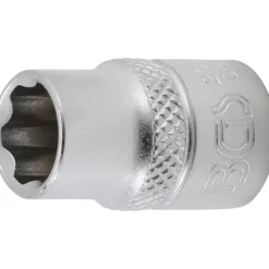 BGS Steckschlüssel-Einsatz Super Lock Antrieb Innenvierkant 10 mm (3/8") SW 10 mm - 2370