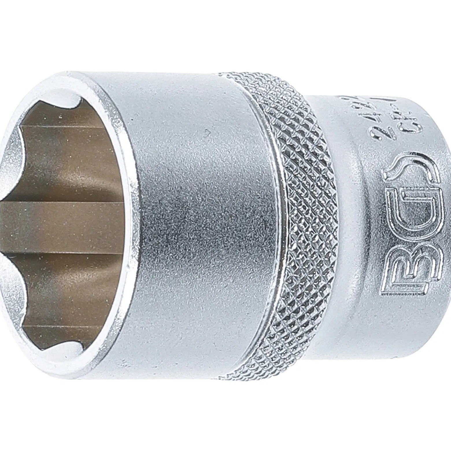 BGS Steckschlüssel-Einsatz Super Lock Antrieb Innenvierkant 12,5 mm (1/2") SW 22 mm - 2422