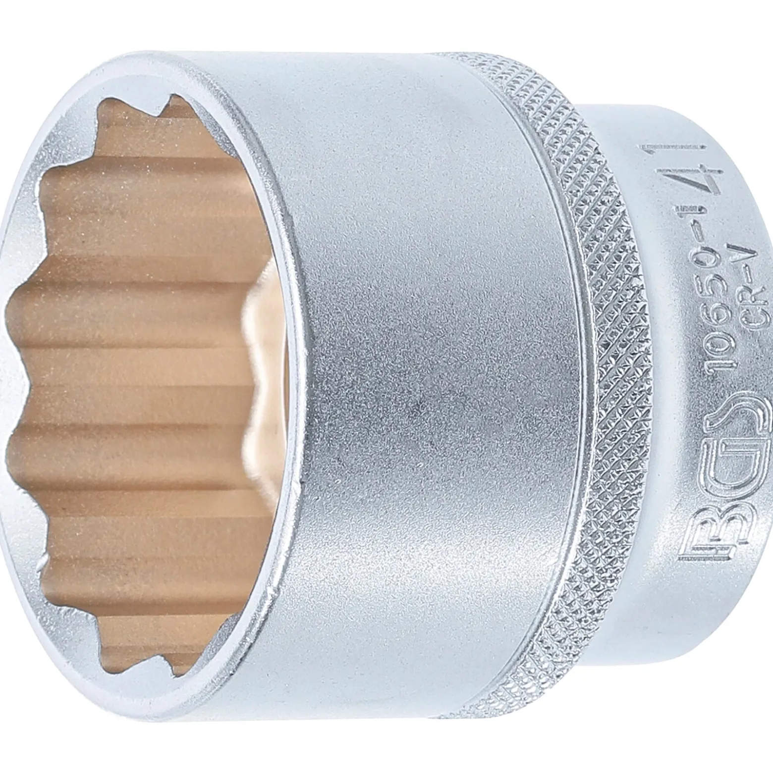 BGS Steckschlüssel-Einsatz Zwölfkant Antrieb Innenvierkant 12,5 mm (1/2") SW 41 mm- 10650-1