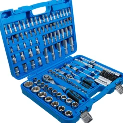 BGS Steckschlüssel-Satz Wellenprofil Antrieb 6,3 mm (1/4