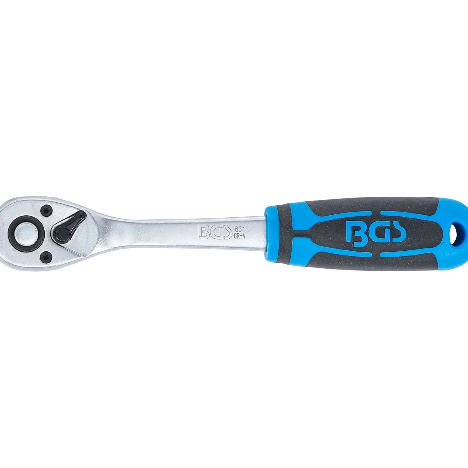 BGS Umschaltknarre feinverzahnt Abtrieb Außenvierkant 10 mm (3/8") - 631