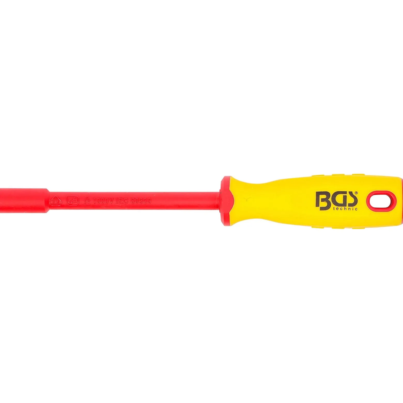 BGS VDE-Steckschlüssel-Schraubendreher Sechskant SW 5,5 mm Klingenlänge 125 mm - 71081