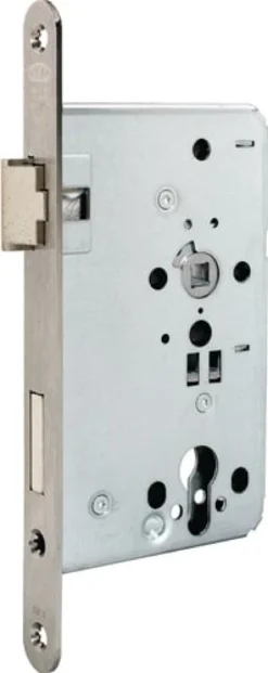 BKS Objekt-Einsteckschloss 0715 PZ 24/ 60/72 DIN li.VA rd Kl 4 - B-07150-69-L-8