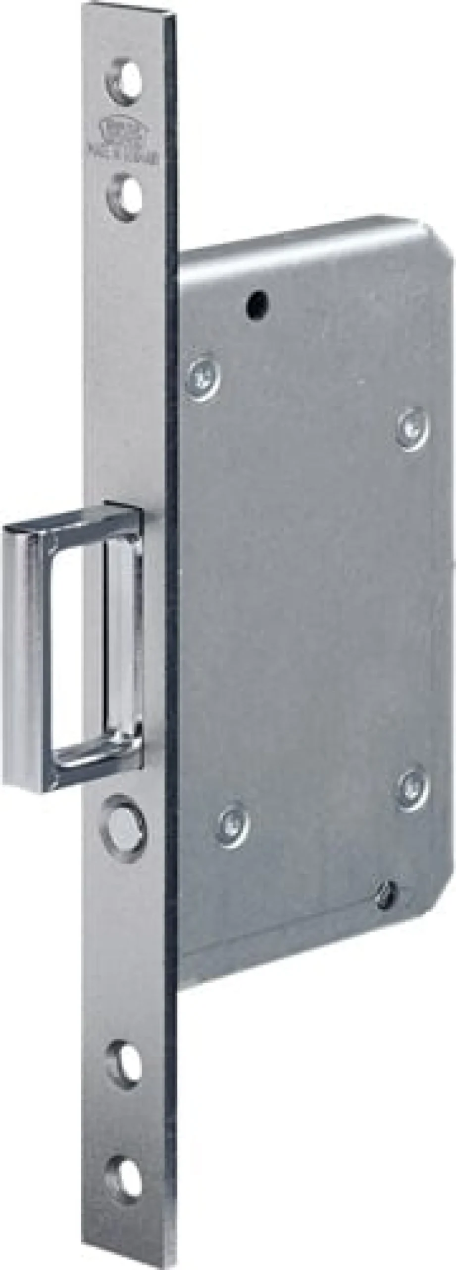 BKS Schiebetür-Einsteckschl.0393 STA silber ktg.20/55mm m.Springg.u.Auslösek - 3930023