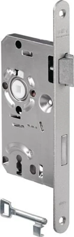 BKS ZT-Einsteckschl.0215 BB 20/ 55/72/8mm DIN R silber rd Kl 1 Zinkdruckgruss - 2150127