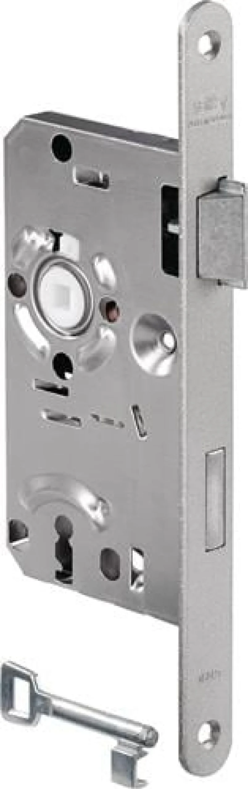 BKS ZT-Einsteckschl.0215 BB 20/ 55/72/8mm DIN R silber rd Kl 1 Zinkdruckgruss - 2150127