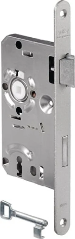 BKS ZT-Einsteckschl.0215 BB 20/ 55/72/8mm DIN R silber rd Kl 1 Zinkdruckgruss - 2150127